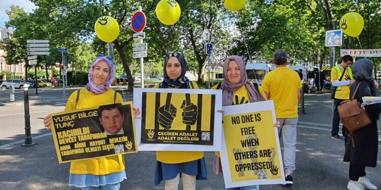 Adalet için AİHM’e tarihi yürüyüş: Binlerce kişi mağdurlar için ses verdi